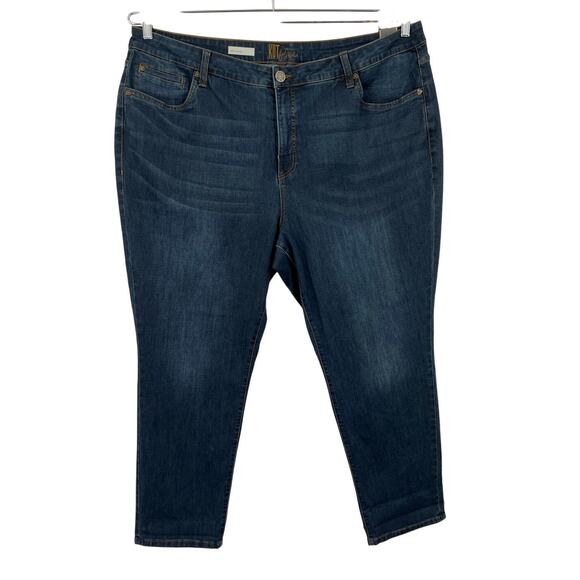 Kut from the Kloth jeans Katy boyfriend denim blue size 22W - Picture 1 of 6